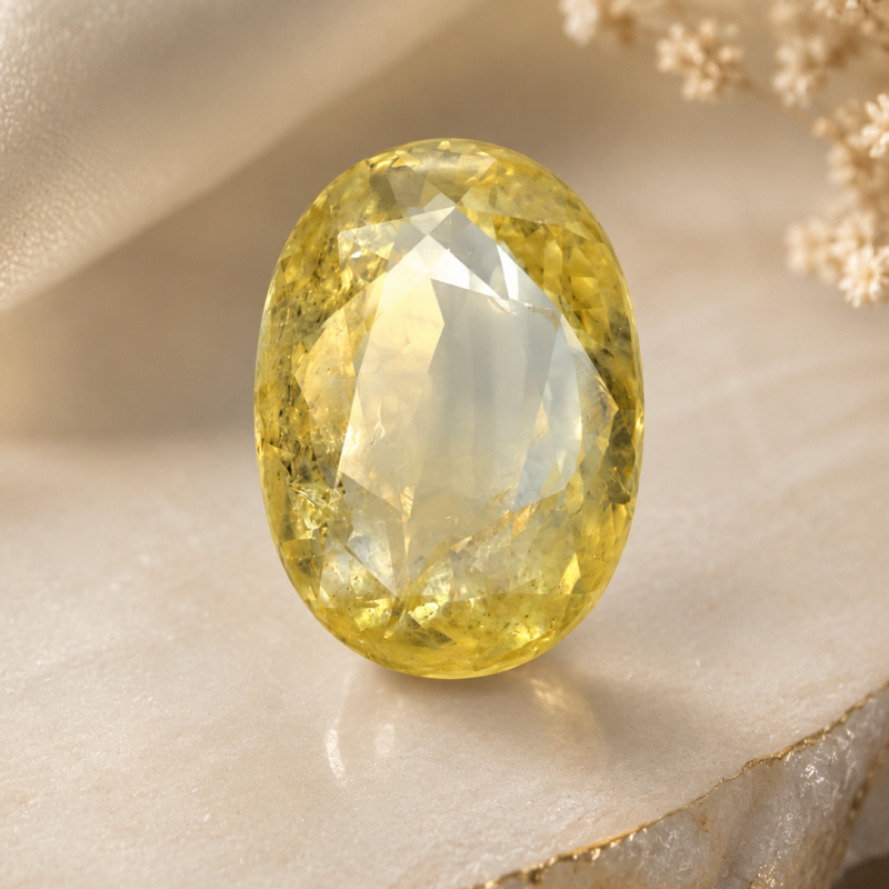 Yellow Sapphire/ Pukhraj